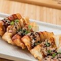 炸饺子 Deep Fried Gyoza Dumplings - 九汤屋 Best Noodle 纽约唐人街小食