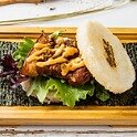 五花肉米汉堡 Pork Belly Rice Burger - 九汤屋 Best Noodle 纽约唐人街饭类与米汉堡