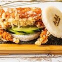 软壳蟹米汉堡 Soft Shell Crab Rice Burger - 九汤屋 Best Noodle 纽约唐人街饭类与米汉堡