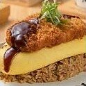 炸猪排蛋包饭 Tonkatsu Omurice - 九汤屋 Best Noodle 纽约唐人街饭类与米汉堡