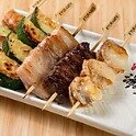 烧鸟拼盘（5 串） Yakitori Platter (5 Skewers) - 九汤屋 Best Noodle 纽约唐人街小食